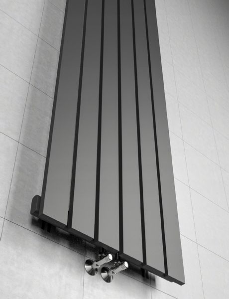 Grzejnik dekoracyjny 120x45 BELLO-S-Czarny Mat zdjęcie 4