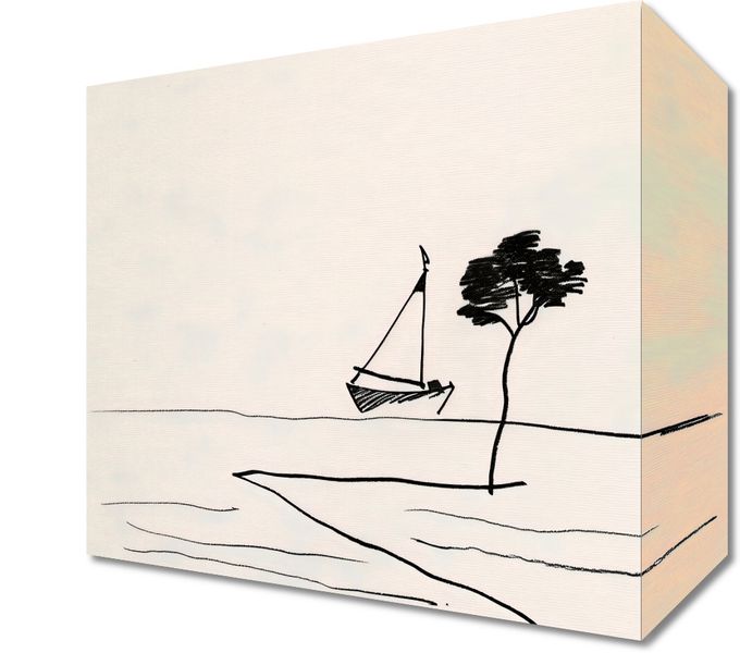Obraz 20x20cm Spokój Przybrzeżny zdjęcie 1