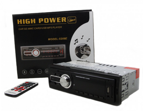Radio Samochodowe BLUETOOTH MP3 AUX USB 5208E na Arena.pl