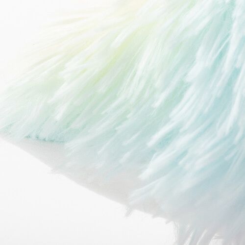 Kolorowa poszewka na poduszkę 40 x 40 cm z długowłosego polaru i mikrofibry do sublimacji na Arena.pl