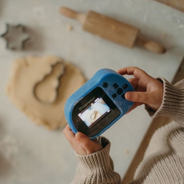 Kidywolf - Wodoodporny aparat Kidycam - Niebieski zdjęcie 6