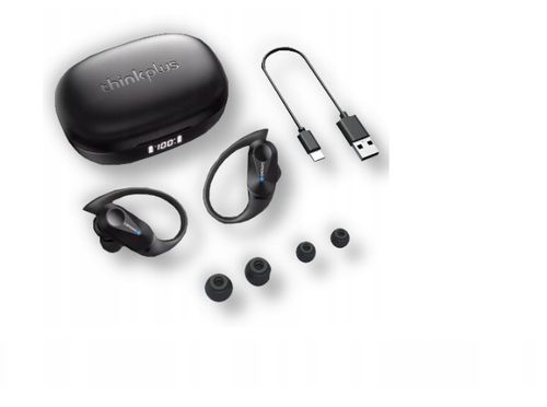 Słuchawki Bezprzewodowe LENOVO LP75 Bluetooth DOUSZNE Powerbank Wodoodporne na Arena.pl