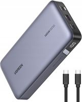 Powerbank UGREEN PB205 25000 mAh 145W Szary