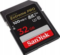 Karta pamięci SanDisk SDHC 32GB Extreme Pro 100/90 MB/s