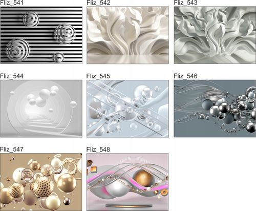 OBRAZ na płótnie abstrakcja kule tunel 3D 120x80 na Arena.pl