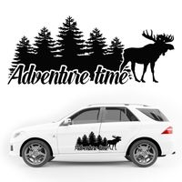 NAKLEJKA NA SAMOCHÓD napis las KAMPER przyczepę kempingową auto 100 cm