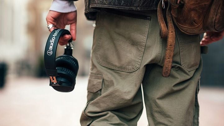 Słuchawki nauszne AUDIO-TECHNICA ATH-M20XBT Czarne zdjęcie 5