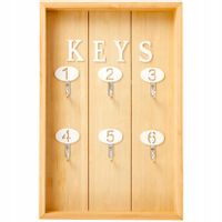 WIESZAK NA KLUCZE SZAFKA SCHOWEK SKRYTKA ZAWIESZKA DOM