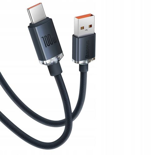 BASEUS SZYBKI KABEL USB USB-C TYP C 100W 6A MOCNY PRZEWÓD DO ŁADOWANIA 1,2m na Arena.pl