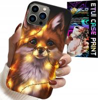 ETUI DO IPHONE 12 PRO - SŁODKI LISEK ZWIERZĘTA LEŚNE CASE +SZKŁO