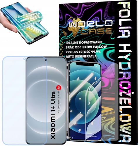 FOLIA HYDROŻELOWA OCHRONNA DO XIAOMI 14 ULTRA NA EKRAN MOCNA WYTRZYMAŁA na Arena.pl