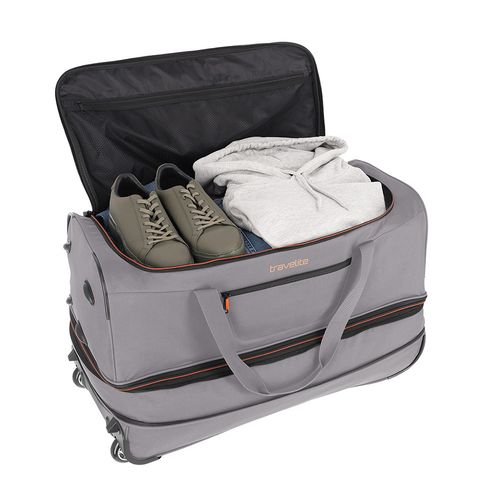 Torba podróżna na kołach TRAVELITE BASIC 96276-04 Szara na Arena.pl