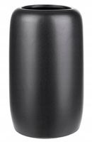 Duży Wazon Na Kwiaty Czarny 20Cm H Nowoczesny Dom Boho Vintage