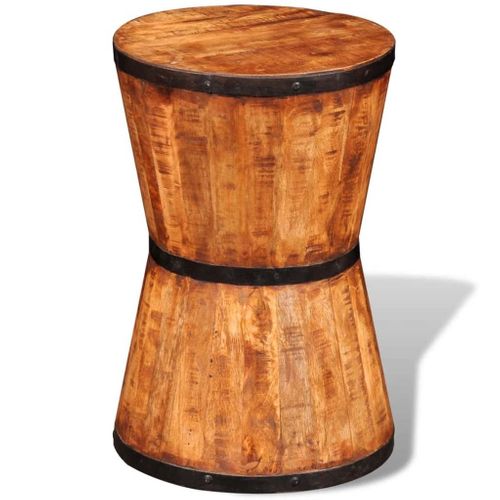 Taboret Klepsydra, Surowe Drewno Mango na Arena.pl