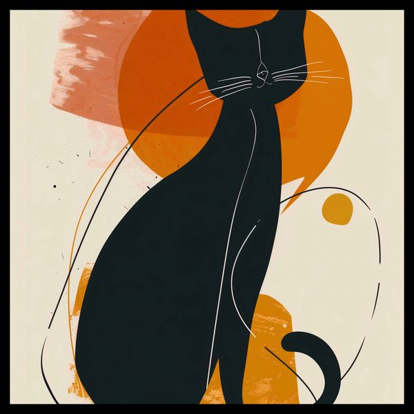 Plakat 40x40cm Kici Kici zdjęcie 2