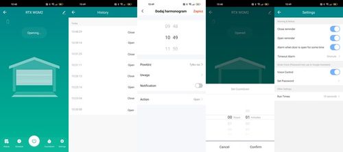 RTX Moduł STEROWNIK BRAMY GARAŻOWEJ WIFI TUYA SMART +CZUJNIK na Arena.pl