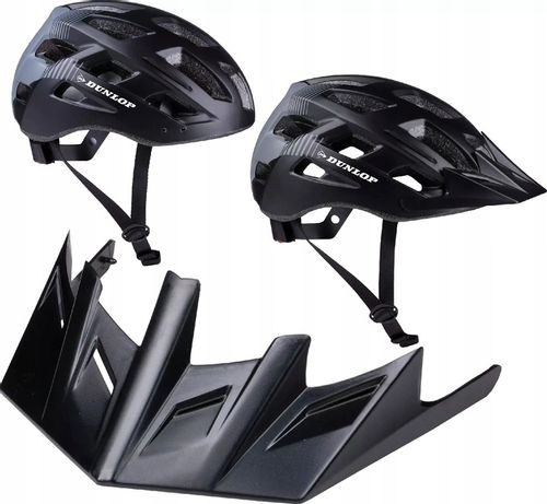 Kask rowerowy LED regulowany męski damski na rower rolki DUNLOP L na Arena.pl