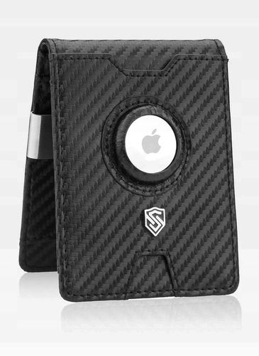 STEVENS Męski Portfel Skórzany Slim Klips RFID Na Karty Drobne AirTag Q3-W na Arena.pl