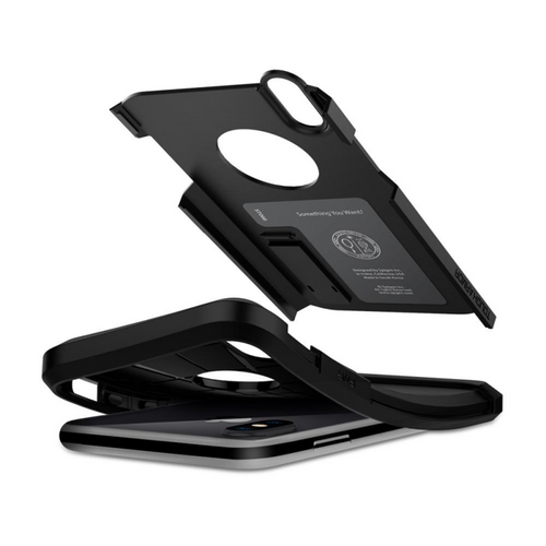 SPIGEN TOUGH ARMOR Apple iPhone X - BLACK na Arena.pl