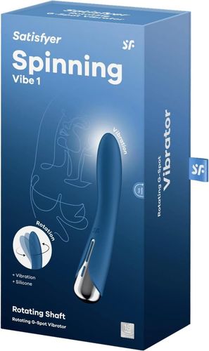 "Satisfyer Spinning Vibe 1 w Kolorze Niebieskim - Niezapomniane Doznan na Arena.pl