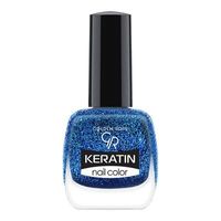 Golden Rose Keratin Glitter Nail Color 413 Keratynowy lakier do paznokci Kolor - 01