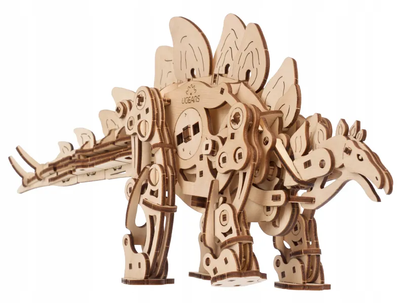 Puzzle 3D UGEARS Stegozaur zdjęcie 9