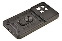 Pancerne etui Armor z osłoną aparatów do Motorola Moto G57 Power czarny