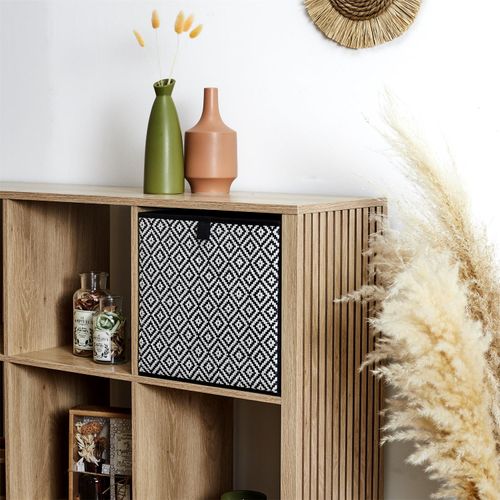 Pudełko do regału 30x30cm Braid czarne na Arena.pl