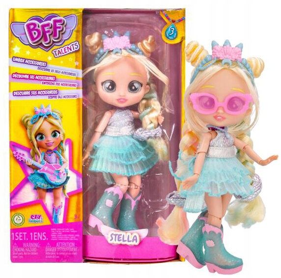 Lalka CRY BABIES BFF Talents Stella 923706 zdjęcie 1