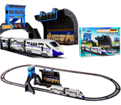 Kolejka na Baterie 244 cm + Dworzec Wagon