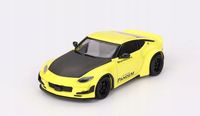 MINI GT NISSAN Z400 PANDEM Ikazuchi Yellow 1:64