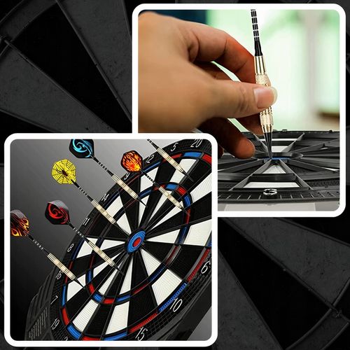 ZESTAW 12 RZUTEK DO DARTA 100 GROTÓW + 42 PIÓRKA RZUTKI DART GRA PALETKI na Arena.pl