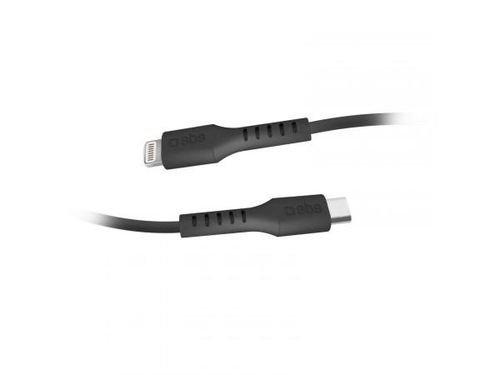 Kabel przewód USB-C - iPhone Lightning 1m - czarny na Arena.pl