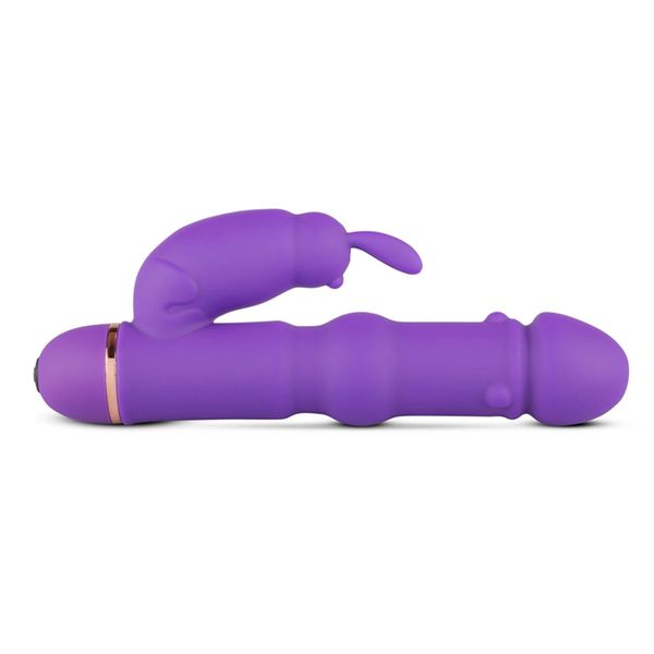 Teazers Silicone Rabbit Vibrator - Purple zdjęcie 4