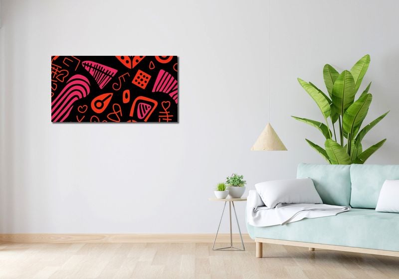 Obraz 100x50cm Rytm Wzorów zdjęcie 2