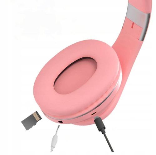 A - SŁUCHAWKI BEZP SŁUCHAWKI RGB CAT EAR BLUETOOTH na Arena.pl
