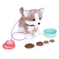 INTERAKTYWNY PIESEK HUSKY CHODZI MERDA OGONEM PONAD 20 MELODYJEK