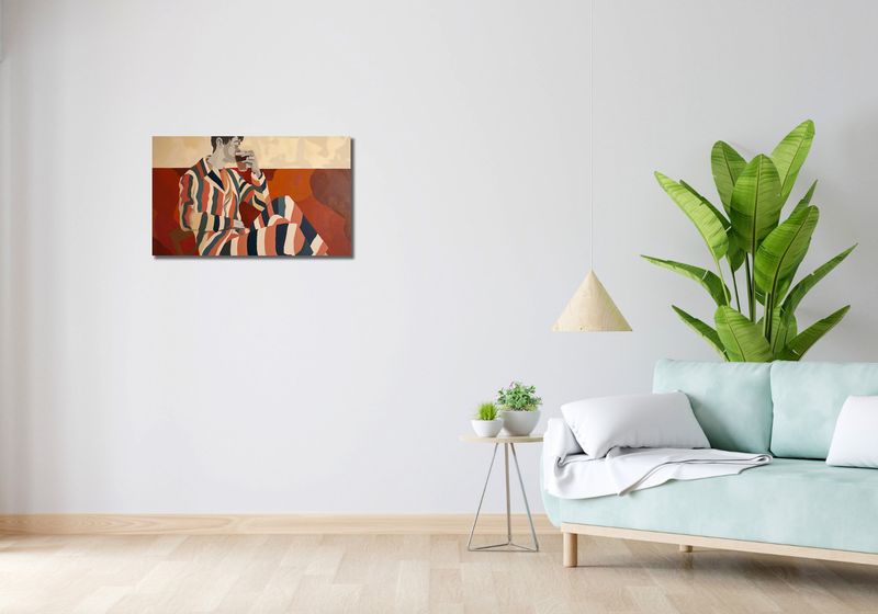 Obraz 70x40cm Przerwa Aby Odetchnąć zdjęcie 2