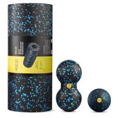 zestaw do rolowania 3 szt. czarno - niebieski