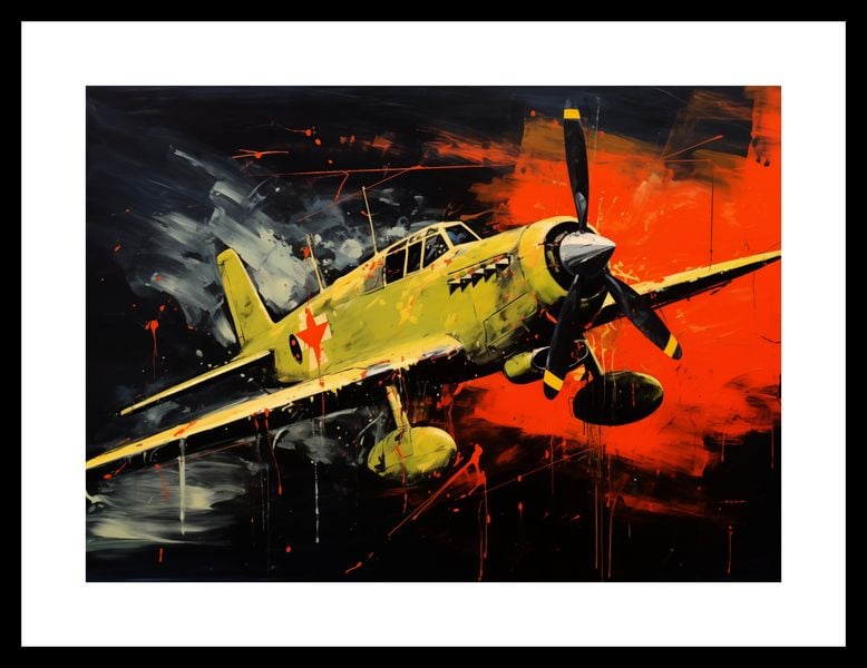 Plakat 35x25cm Barwny Przelot zdjęcie 3