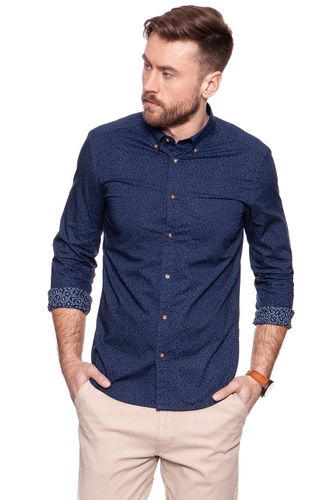 WRANGLER 1PKT BUTTON-DOWN MEDIEVAL BLUE W58831P9I L na Arena.pl