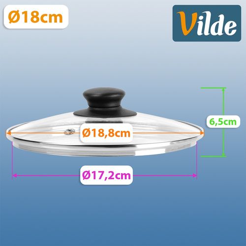 Pokrywka szklana 18 cm na Arena.pl