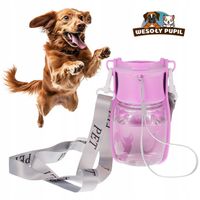 BIDON dla Psa na wodę z miską SKŁADANY 2w1 turystyczna BUTELKA na lato