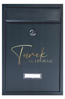 SKRZYNKA POCZTOWA Twój adres z adresem napisem