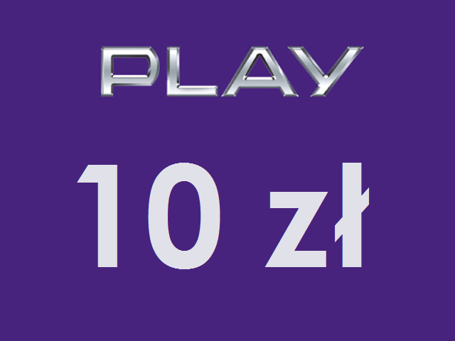 Doładowanie PLAY 10zł zdjęcie 1