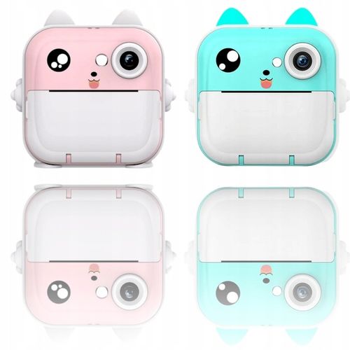 DRUKUŚ DRUKARKA APARAT NATYCHMIASTOWY FOTOGRAFICZNY MINI TERMICZNA RÓŻOWY na Arena.pl