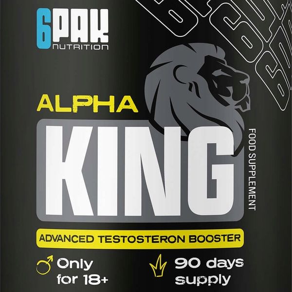 TESTOSTERON Booster Complex 6 Składników Alpha KING Libido Potencja zdjęcie 2