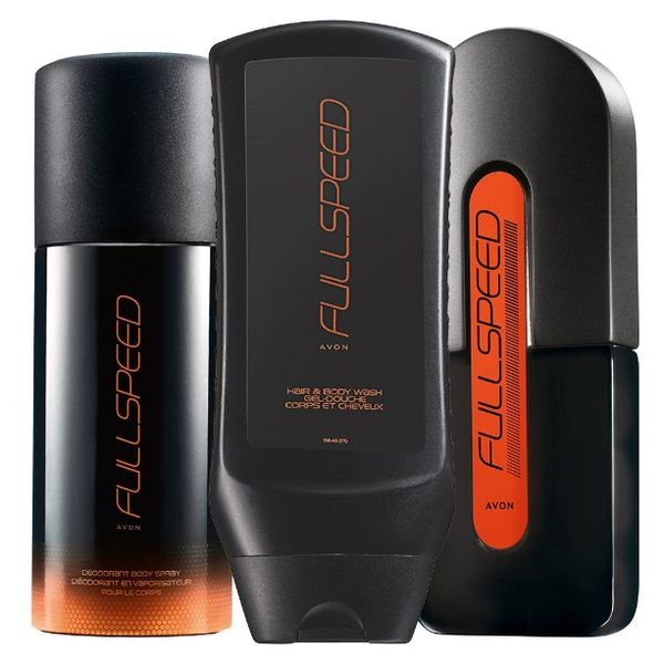 Zestaw AVON Full Speed [Perfumy + Dezodorant + Żel zdjęcie 1