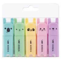 ZAKREŚLACZE ZWIERZAKI 5 SZT KIDEA 9925