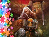 Puzzle tradycyjne Wiedźmin